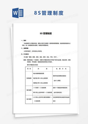 工廠規(guī)章管理制度word模板下載 熊貓辦公